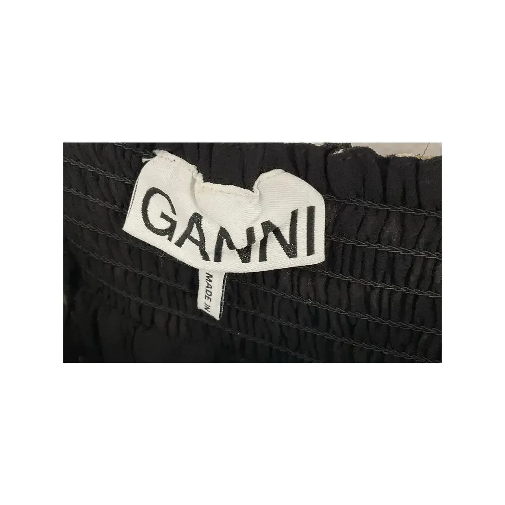 Ganni Leopard Print High Rise Midi Skirt Size EU 38 Small - Picture 6 of 7